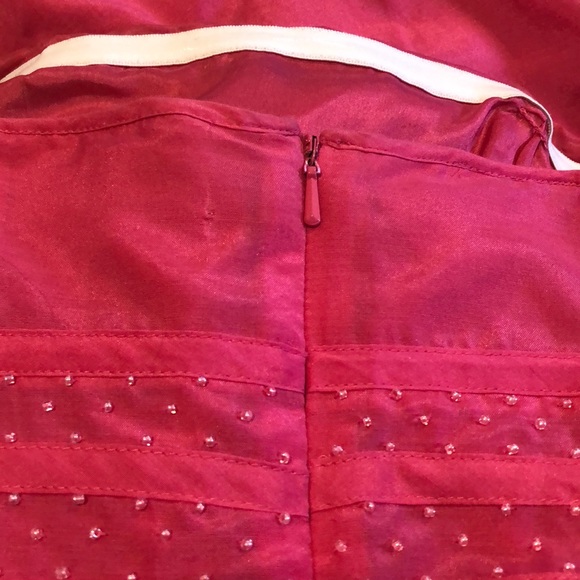 Silk Blend Beaded Strapless Lilly Pulitzer Dress - Picture 5 of 5